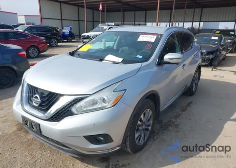 2017 Nissan Murano Sl z USA, uszkodzony, nr VIN 5N1AZ2MH6HN187230
